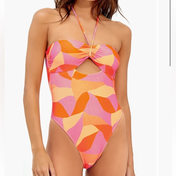 VIX ❤️🔥 MARTINICA POLLY CUTOUT ONE PIECE NWT SIZE SMALL - Picture 6 of 7